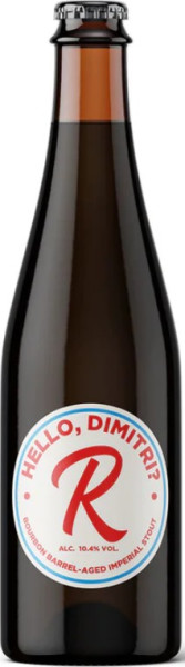 Roosters Brewing Hello, Dimitri? 2022 White Label (Red Writing)