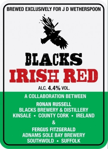 J D Wetherspoon Irish Red [Blacks]