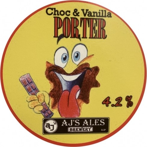 AJ's Ales Choc & Vanilla Porter