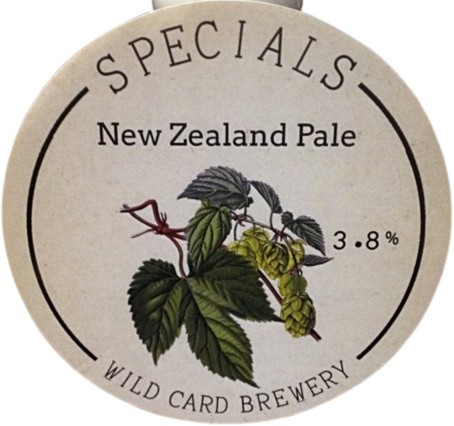 Wild Card Brewery New Zealand Pale