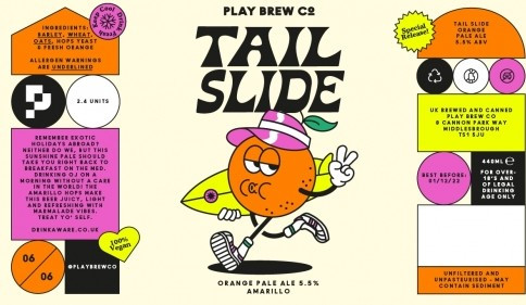 Play Brew Co Tail Slide
