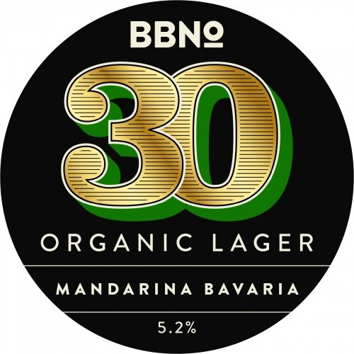 Brew By Numbers 30 Organic Lager - Mandarina Bavaria