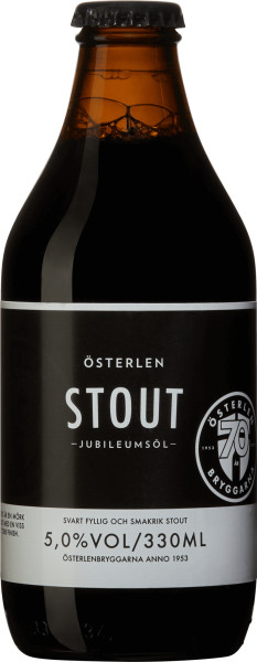 Två Bryggare / Österlenbryggarna / Bryggeriet i Ystad / Anno 1953 Österlen Stout