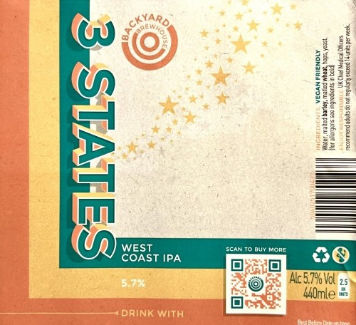 Backyard Brewhouse 3 States