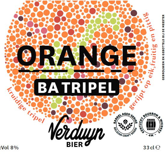 Verduyn Bier Orange BA Tripel