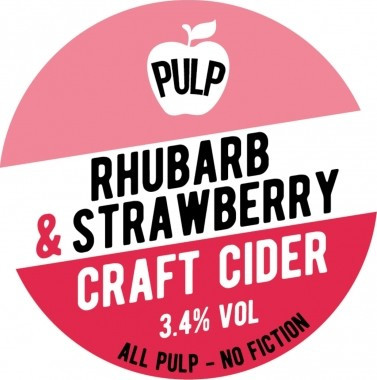 PULP Cider Rhubarb & Strawberry
