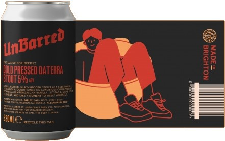 UnBarred Brewery Cold Pressed Daterra Stout