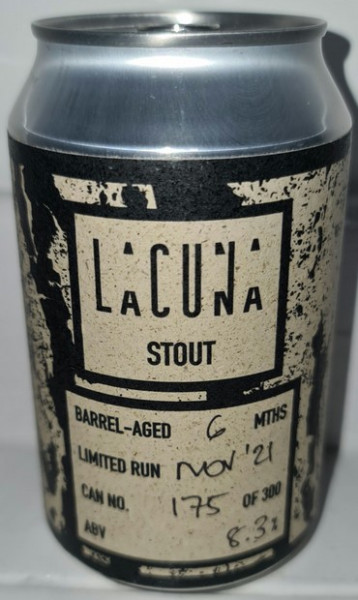 Lacuna Brewing Stout BA