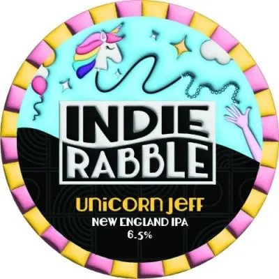 Indie Rabble Brewing Co. Unicorn Jeff