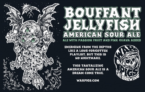WarPigs USA Brewing Bouffant Jellyfish