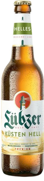 Mecklenburgische Brauerei Lübz (Lübzer) Küsten Hell