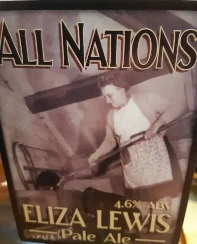 All Nations Brewpub Eliza Lewis