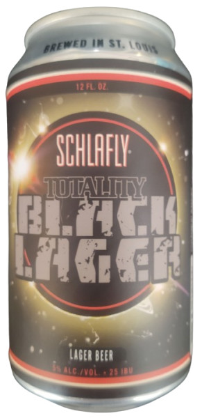 The Saint Louis Brewery (Schlafly Beer) Totality Black Lager