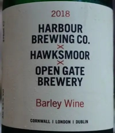 Harbour Brewing Co Barley Wine 2018