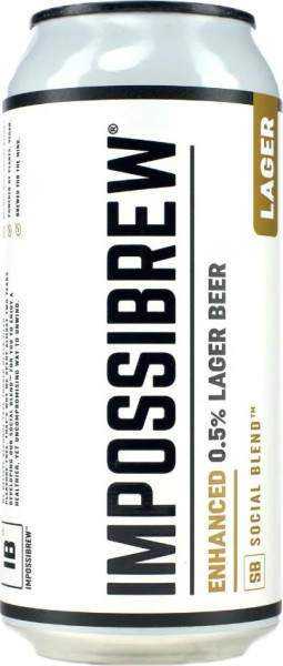 Impossibrew Co. Enhanced 0.5% Lager