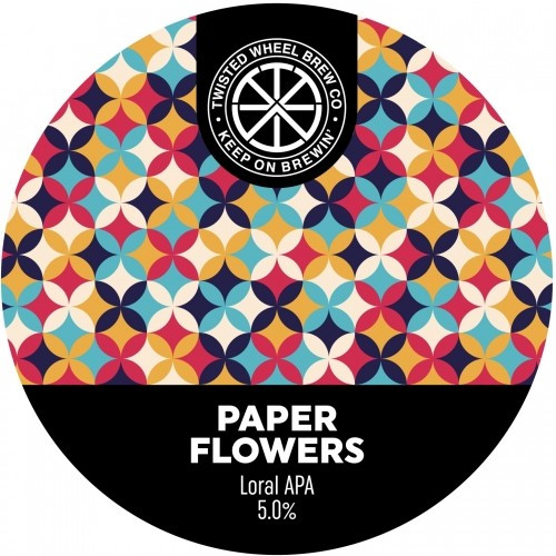 Twisted Wheel Brew Co Paper Flowers