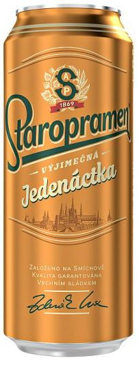 Staropramen Breweries Jedenáctka 11°