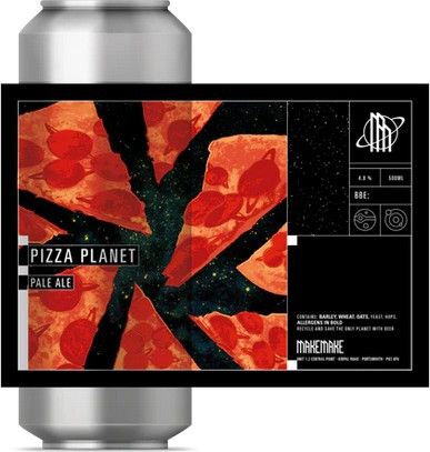 Makemake Brewing Co. Pizza Planet