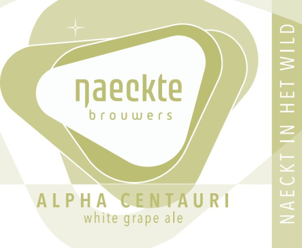 De Naeckte Brouwers Naeckt In Het Wild - Alpha Centauri White Grape Ale