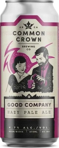 Common Crown Brewing Co. Good Company Hazy Pale Ale