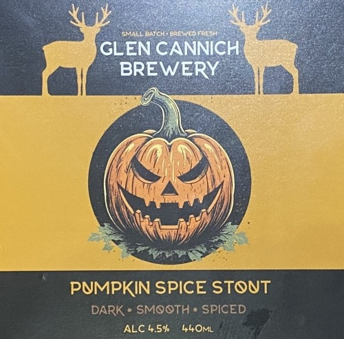 Glen Cannich Brewery Pumpkin Spice Stout