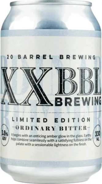 Utopian Brewing XX BBL Ordinary Bitter
