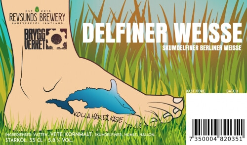 Revsunds Brewery Delfiner Weisse