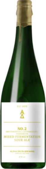 Alpha Delta Brewing No. 2 Mixed Fermentation Sour Ale