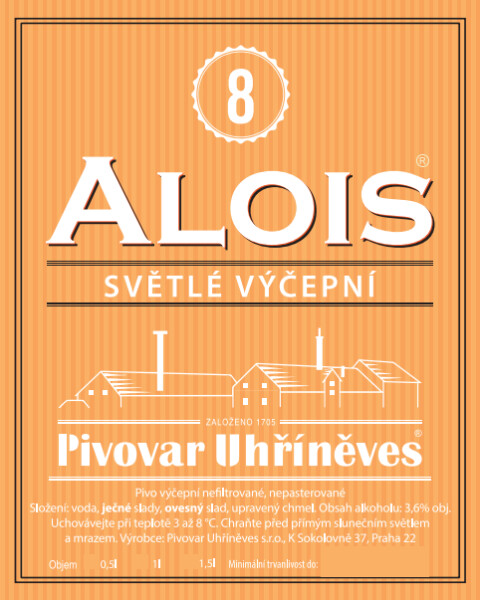 Pivovar Uhříněves Alois 8°