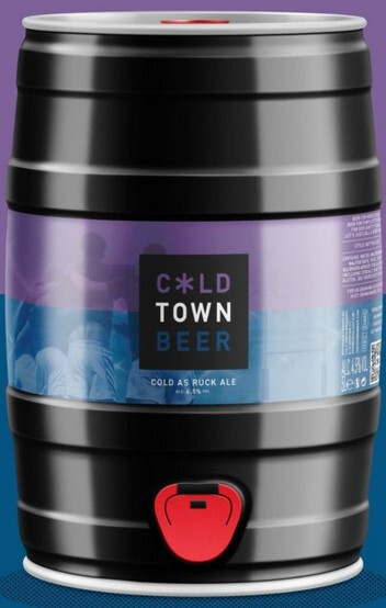 Cold Town Beer Cold as Ruck