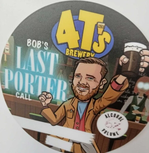 4T's Brewery Bob's Last Porter Call Salted Caramel