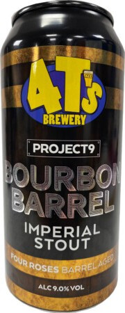 4T's Brewery Project 9 Bourbon Barrel Imperial Stout - Four Roses BA