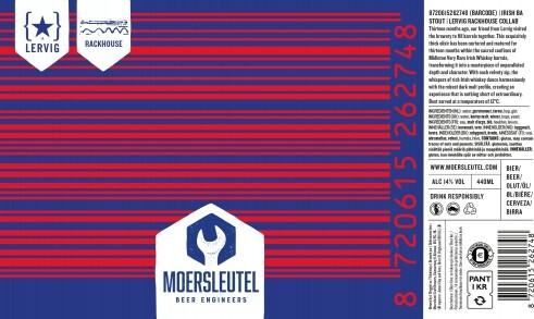 Moersleutel Craft Brewery 8720615262748 - Barcode Red & Blue