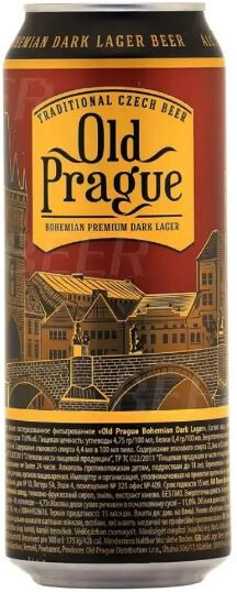 Old Prague Distribution Premium Dark Lager