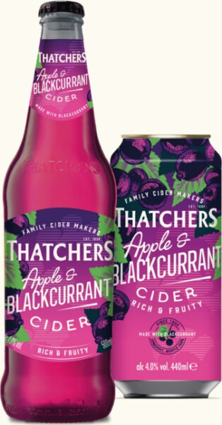 Thatchers Cider Apple & Blackcurrant Cider