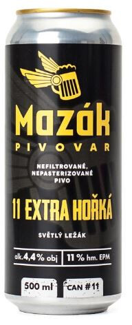 Pivovar Mazák 11 Extra Hořká