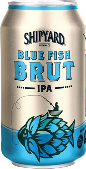 Shipyard Brewing Company Blue Fish Brut