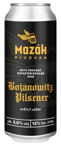 Pivovar Mazák Bojanowitz Pilsener