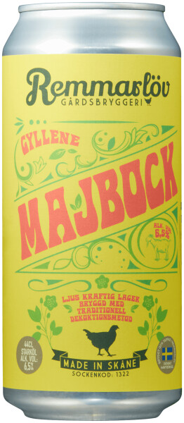 Remmarlöv Gårdsbryggeri Gyllene Majbock