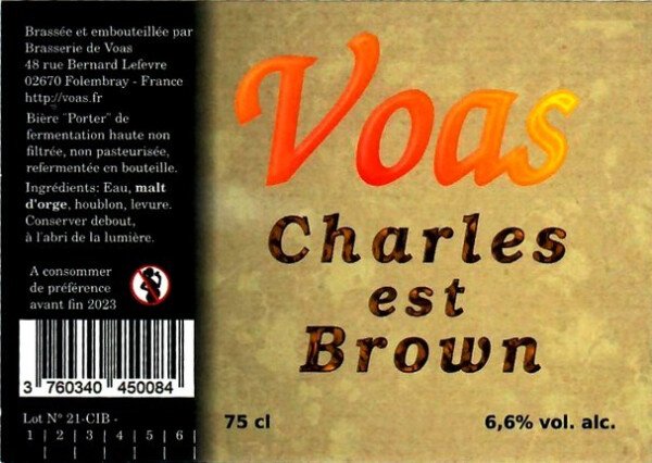 Voas Charles Est Brown