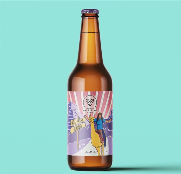 Brouwerij Vals Plat Inca-pabel Blond