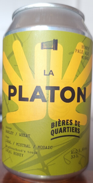 Bières de Quartiers La Platon