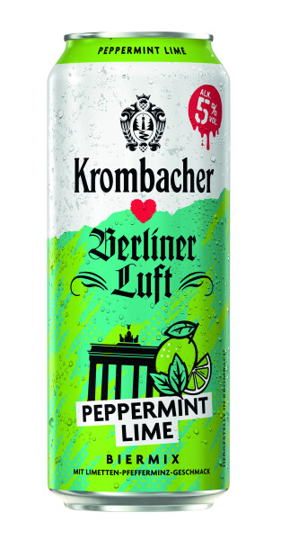 Krombacher Privatbrauerei Berliner Luft Peppermint Lime
