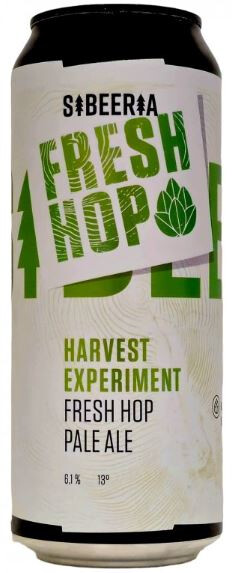 Sibeeria Fresh Hop Harvest Experiment