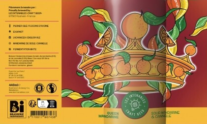 Les Intenables Craft Beer Queen Mandarine