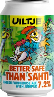 Uiltje Brewing Co. Better Safe Than Sahti