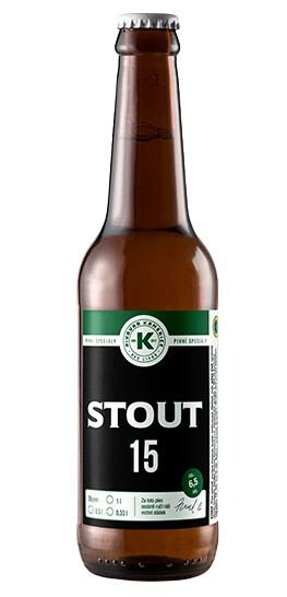 Pivovar Kamenice nad Lipou Stout 15°