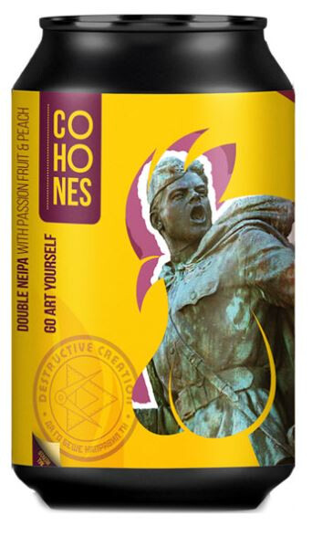 Cohones Brewery Go Art Yourself: Destructive Creation
