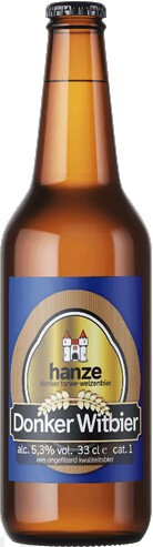 Groningse Bierbrouwerij Hanze Donker Witbier