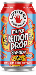 Left Hand Brewing Company Meyer Lemon Drop Shandy